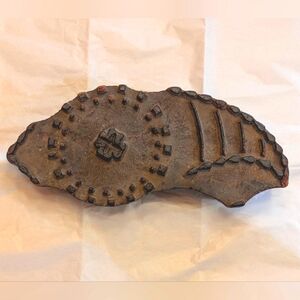 Wooden Paisley Textile Printing Block – India – Early 20th Century